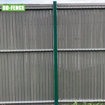 Pannelli di recinzione da giardino in PVC esterno resistente per la privacy